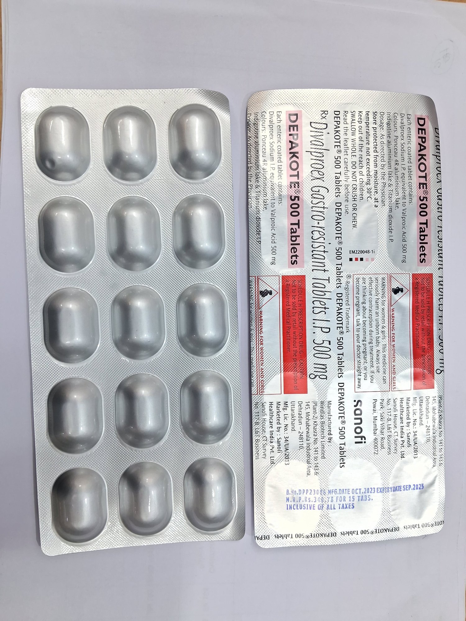 Depakote (Divalproex) product photo