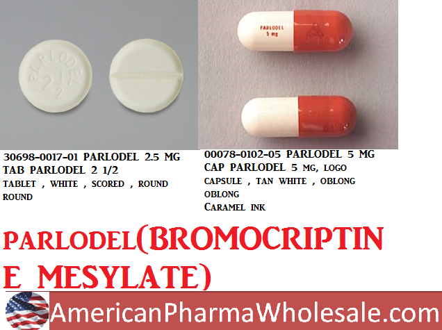Parlodel (Bromocriptine) product photo
