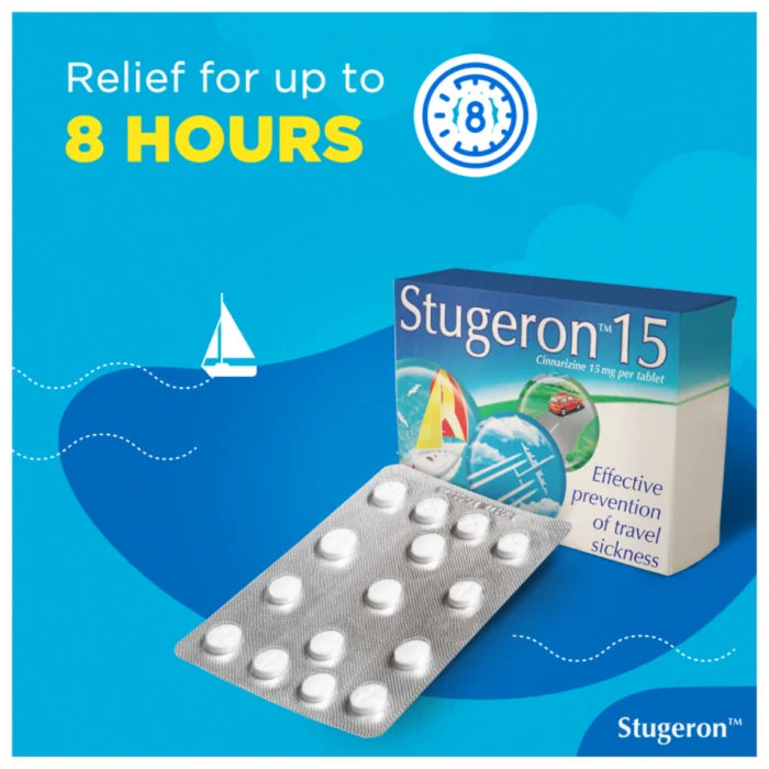 Stugeron (Cinnarizine) product photo