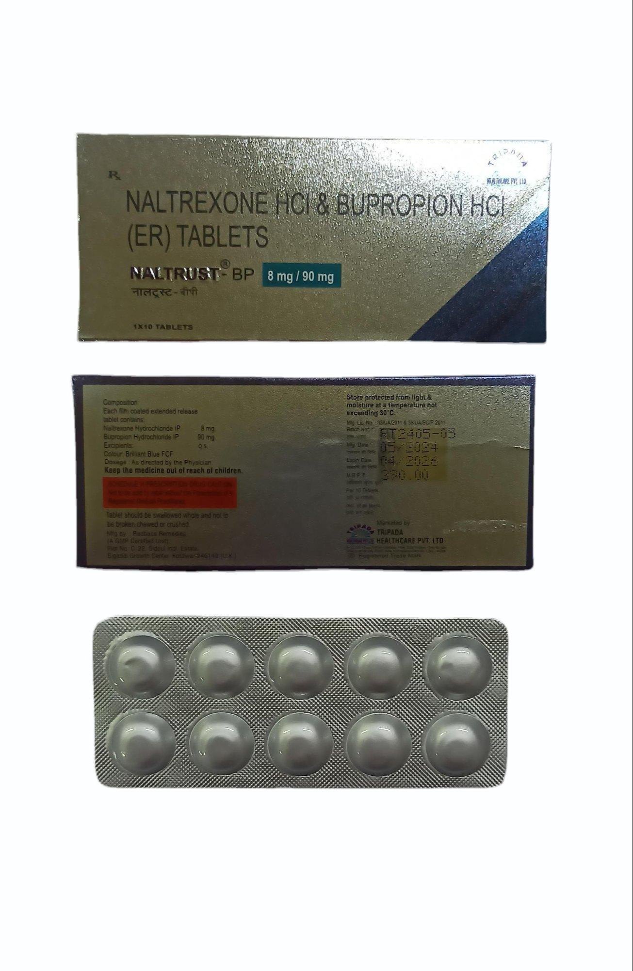 Bupropion + Naltrexone product photo