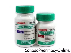 Aricept (Donepezil) product photo
