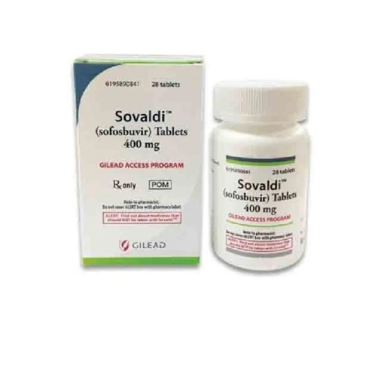 Sovaldi (Sofosbuvir) product photo