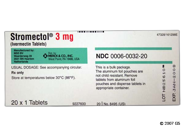 Stromectol (Ivermectin) product photo
