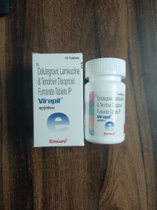 Viropil (Dolutegravir/Lamivudine/Tenofovir disoproxil fumarate) product photo