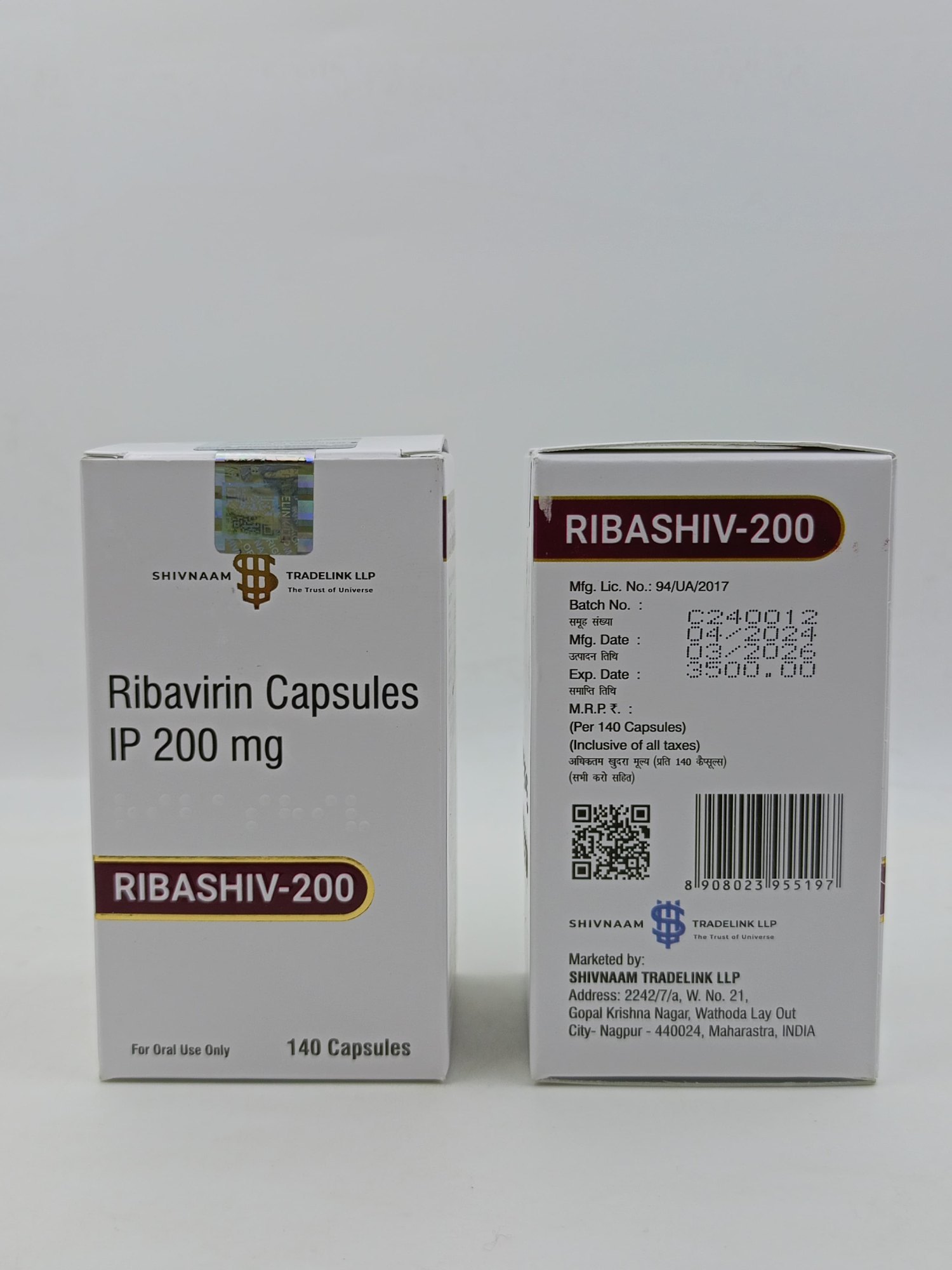 Copegus (Ribavirin) product photo