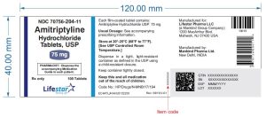 Elavil (Amitriptyline) product photo