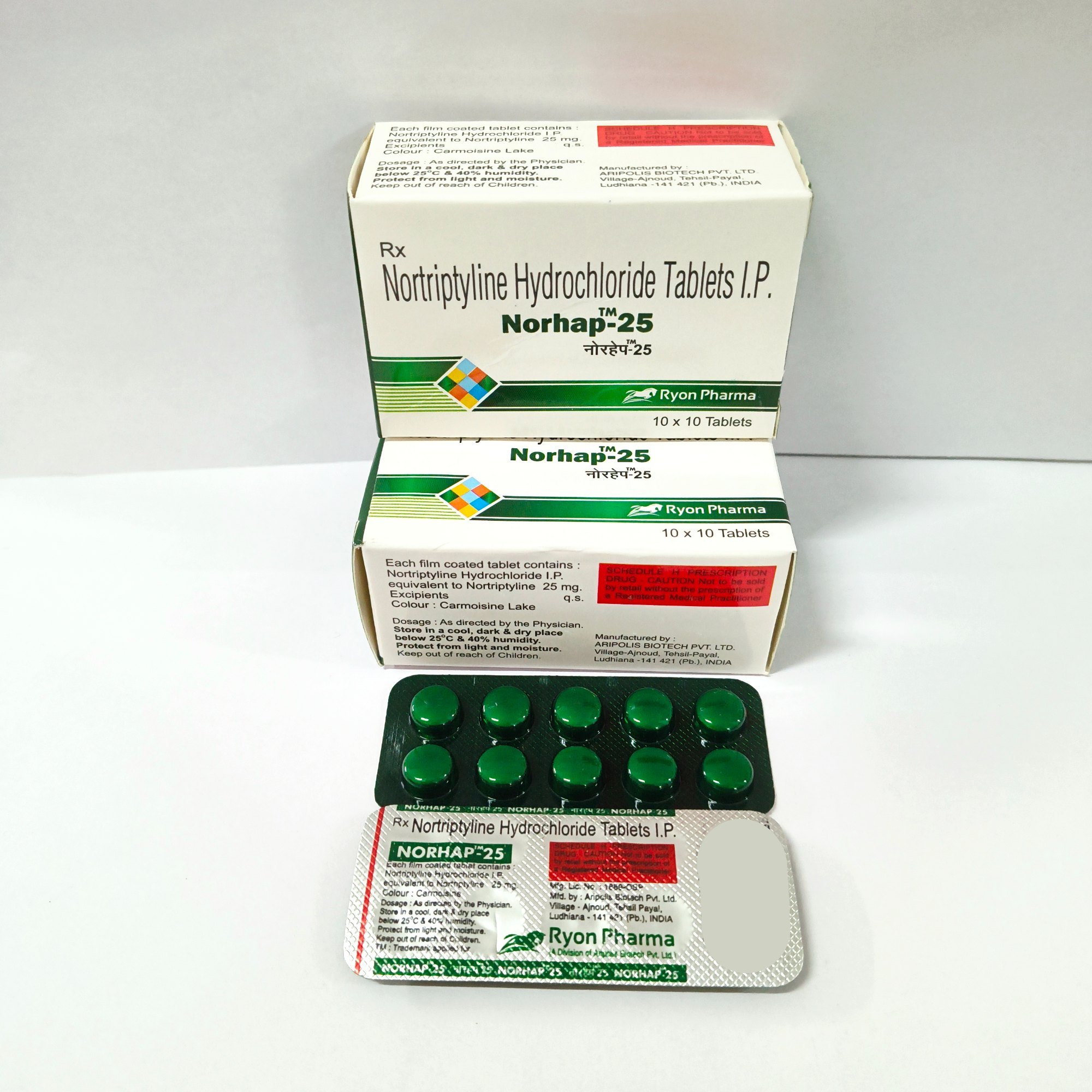 Nortriptyline (Nortriptyline Hydrochloride) product photo