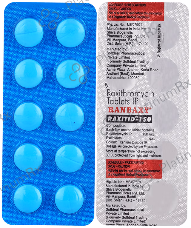 Rulide (Roxithromycin) product photo