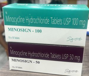 Minocin (Minocycline hydrochloride) product photo