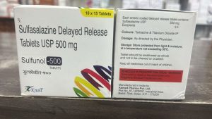 Azulfidine (Sulfasalazine) product photo