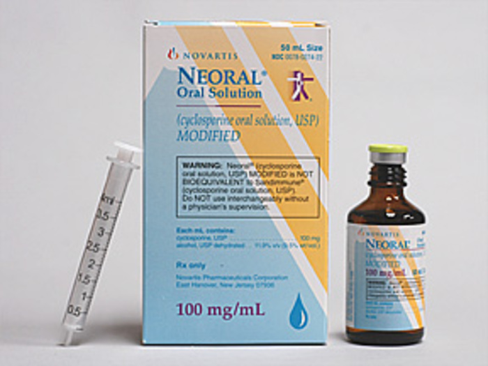 Neoral (Cyclosporine) product photo