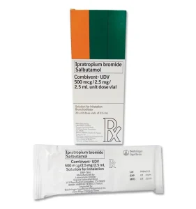 Combivent (Levosalbutamol / Ipratropium bromide) product photo