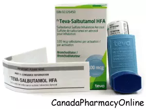 Proair Inhaler (Salbutamol (Albuterol)) product photo