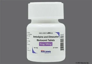 Azor (Olmesartan and amlodipine) product photo