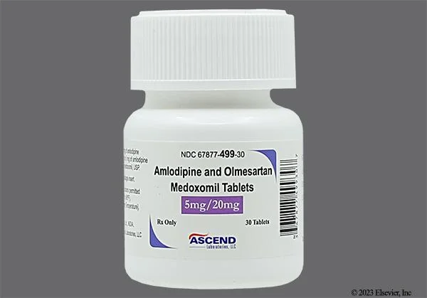 Azor (Olmesartan and amlodipine) product photo