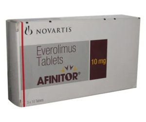 Afinitor (Everolimus) product photo