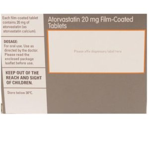 Atorvastatin product photo