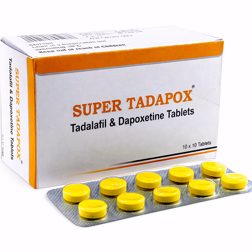 Super Tadapox (Tadalafil/dapoxetine) product photo