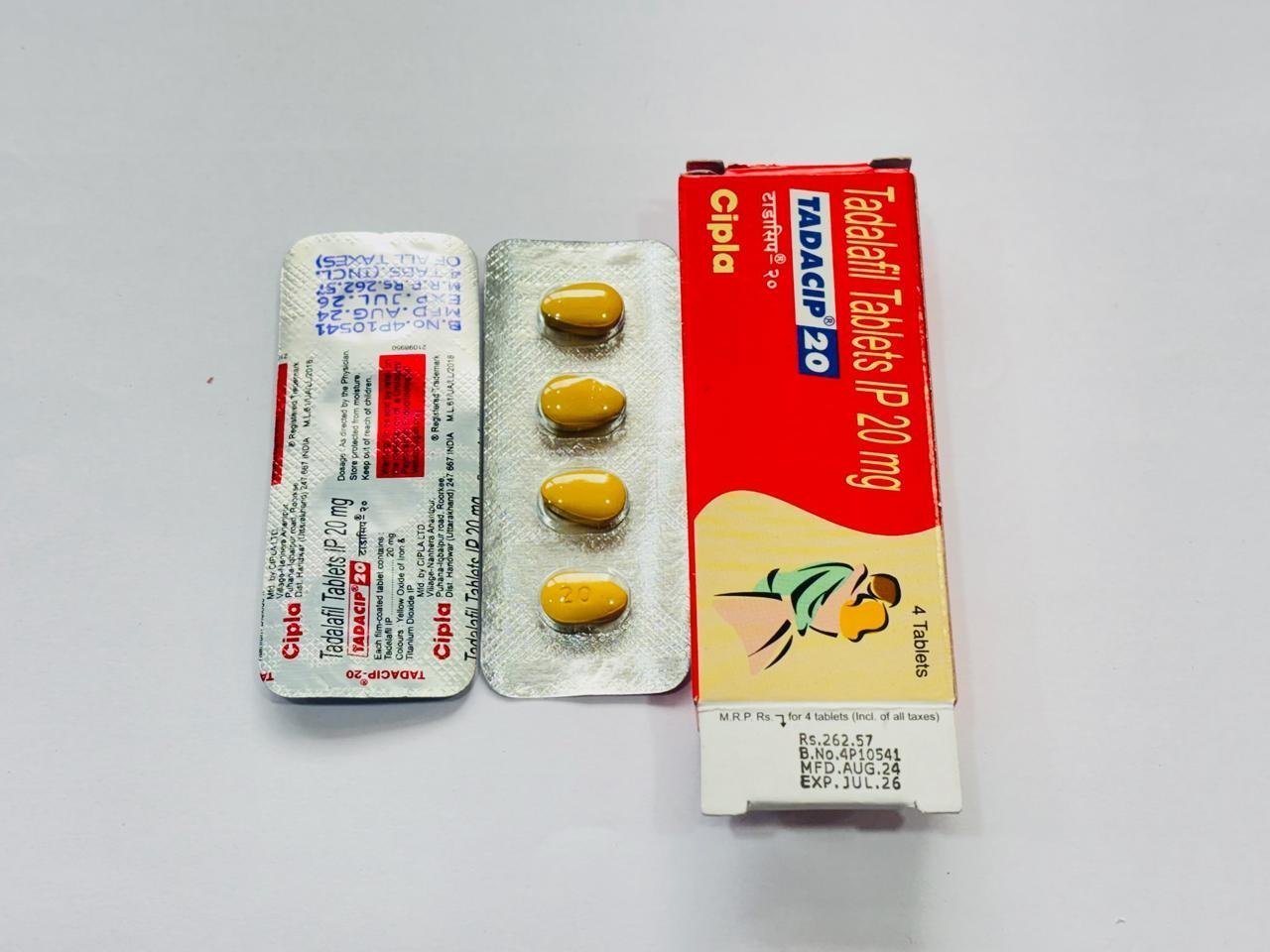 Tadacip (Tadalafil) product photo
