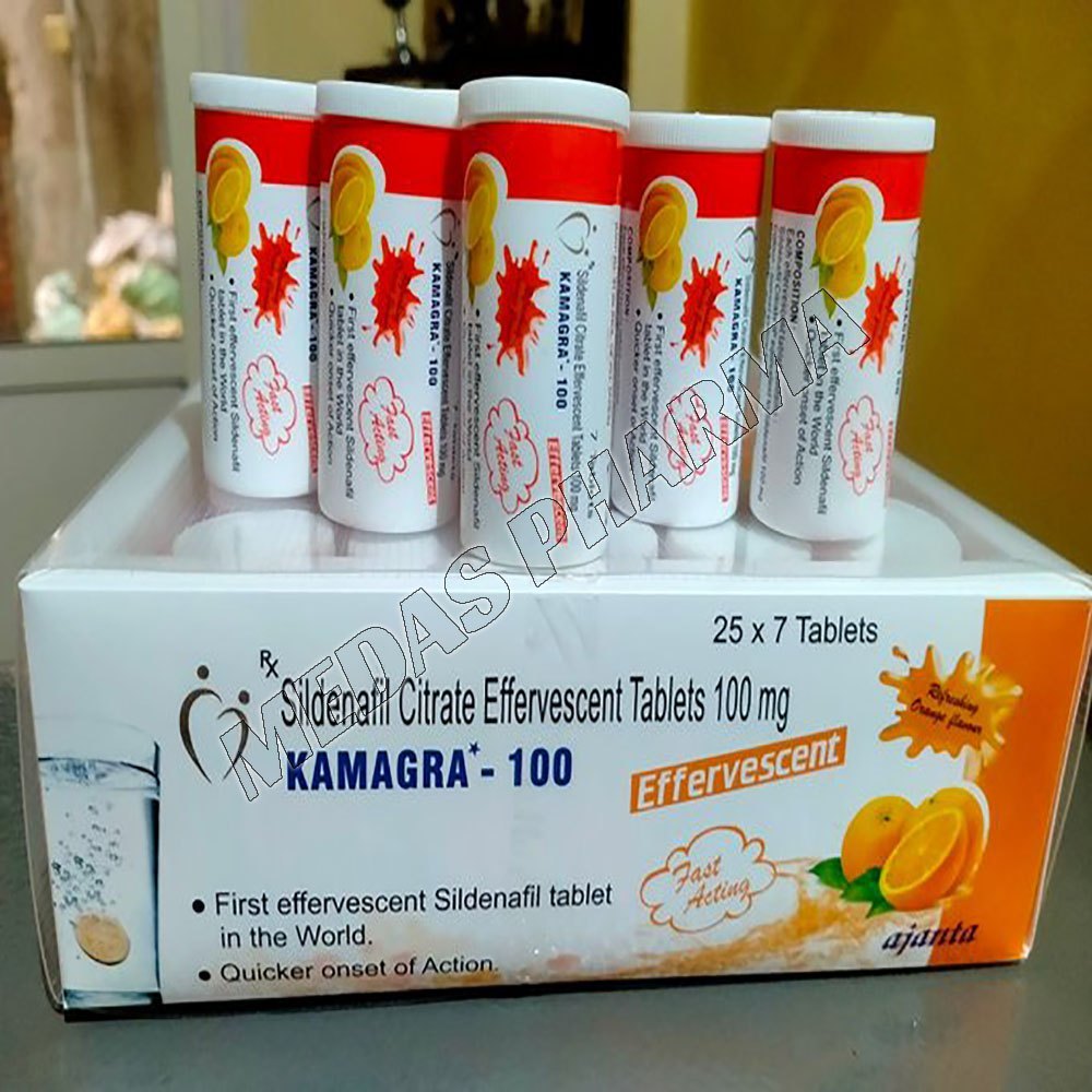 Kamagra Effervescent (Sildenafil Citrate) product photo