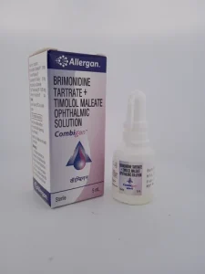 Combigan (Brimonidine Tartrate and Timolol Maleate) product photo